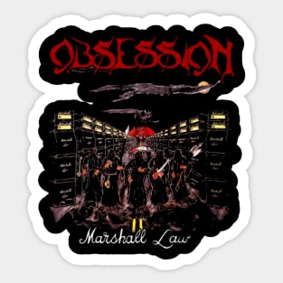 OBSESSION MERCH VTG Sticker